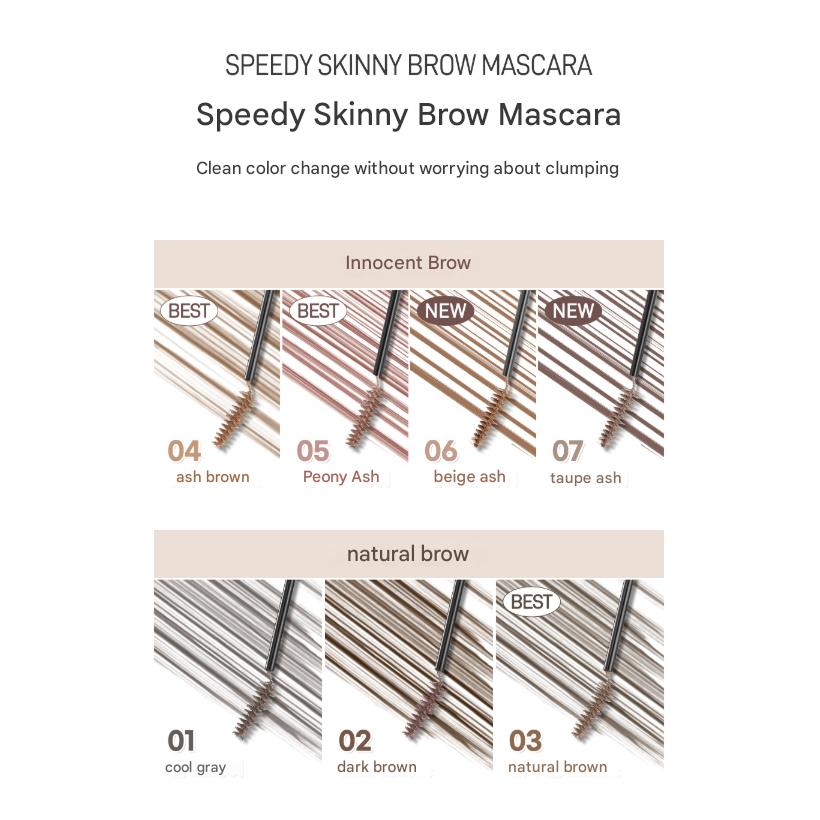 CLUB CLIO PERIPERA Speedy Skinny Browcara (7 alternativer)