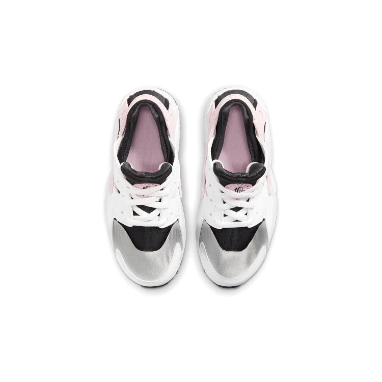 (PS) Nike Huarache Run 'Grey Fog Pink Foam' Kids' 704949-115