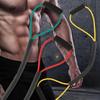 8-Shaped Tension Rope Rubber Resistance Band Exercise Elastic Band With Handles Boxing Tension Belt For Leg Thigh Home