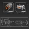 Mould King 10205 The RR Luxury Car V12 Engine Building Block Assembly Car Brick Set Technical Car Toys Kids Christmas Gift