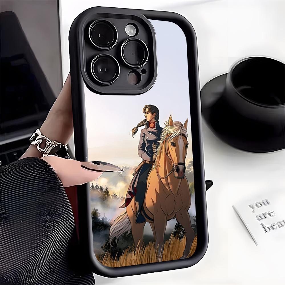 

Cool Girl Riding A Horse Phone Case For IPhone 17 Pro Max 16 15 14 Pro Max IPhone 13 Pro Max 11 Plus Silicone Cover iPhone 14 Pro Max