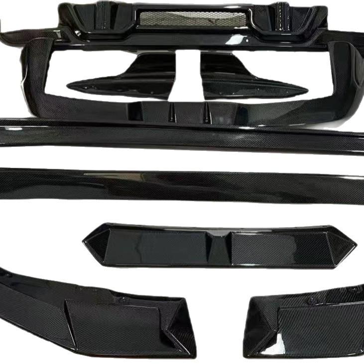 BMW X5 G05/F95 Carbon Fiber Front Lip - Black Warrior Edition