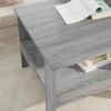 Coffee Table Grey Sonoma 57 x 55 x 45 cm Particleboard