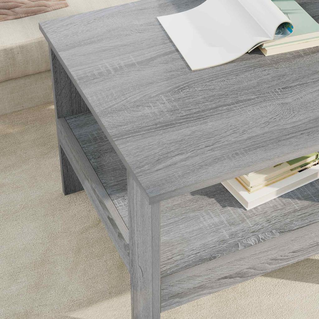 Coffee Table Grey Sonoma 57 x 55 x 45 cm Particleboard
