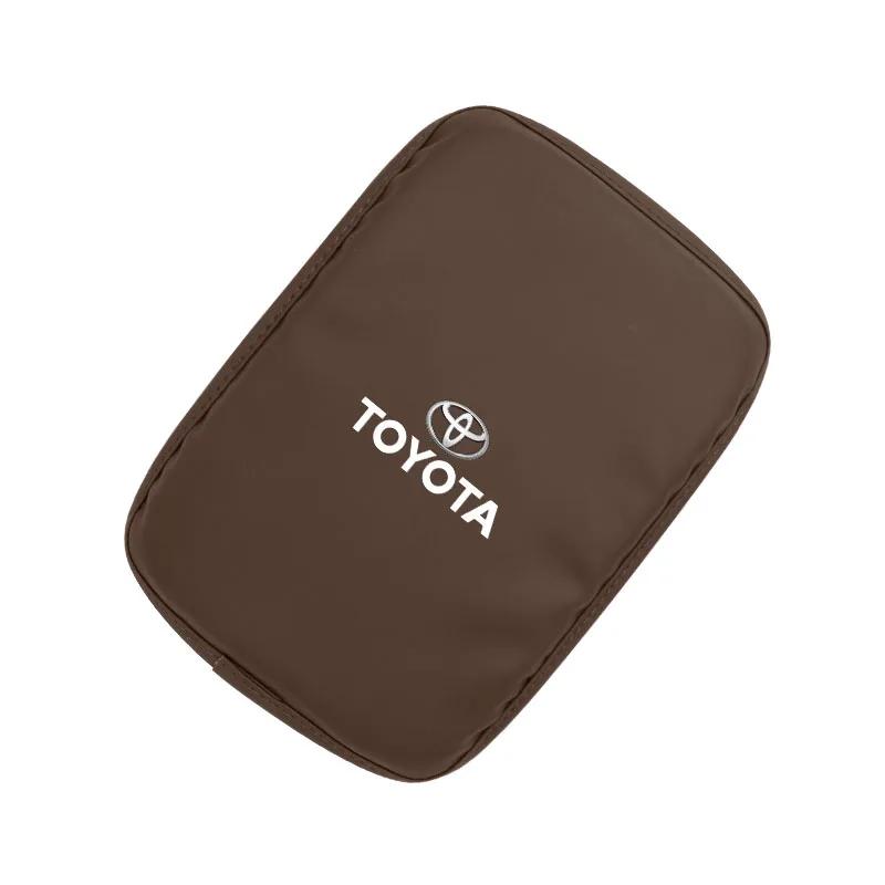 Varmt For Toyota For Toyota 2026 Nye Navkapsler Bil Armlene Matte Midtkonsoll Lær Beskyttelsespute For Toyota Gazoo Racing TR
