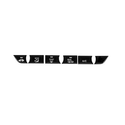 Neue glänzend schwarze Abdeckung für den zentralen Bedienschalter für Honda Accord 2018-2021