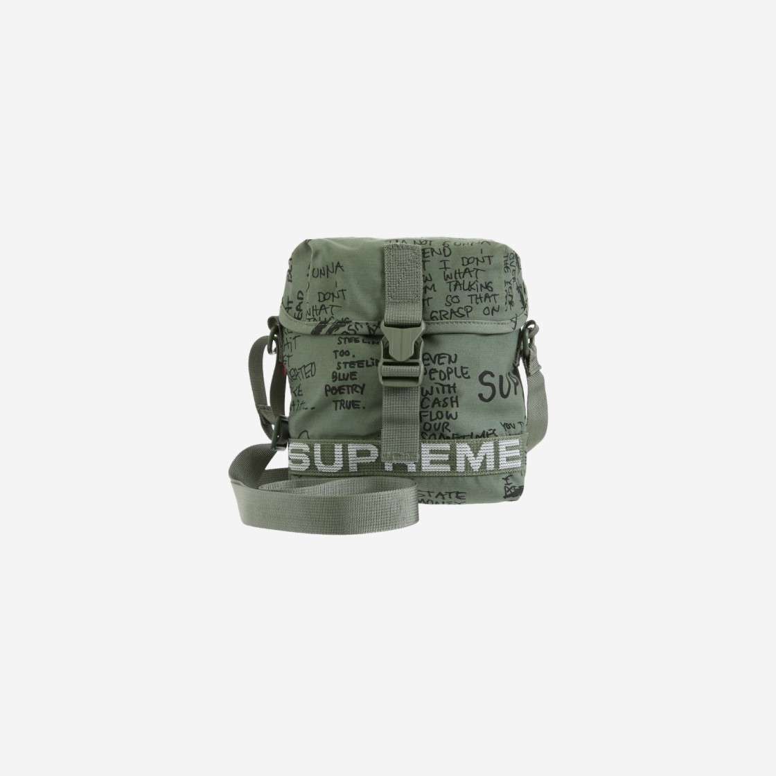 

Боковая сумка Supreme Field Olive Gonz 23SS -