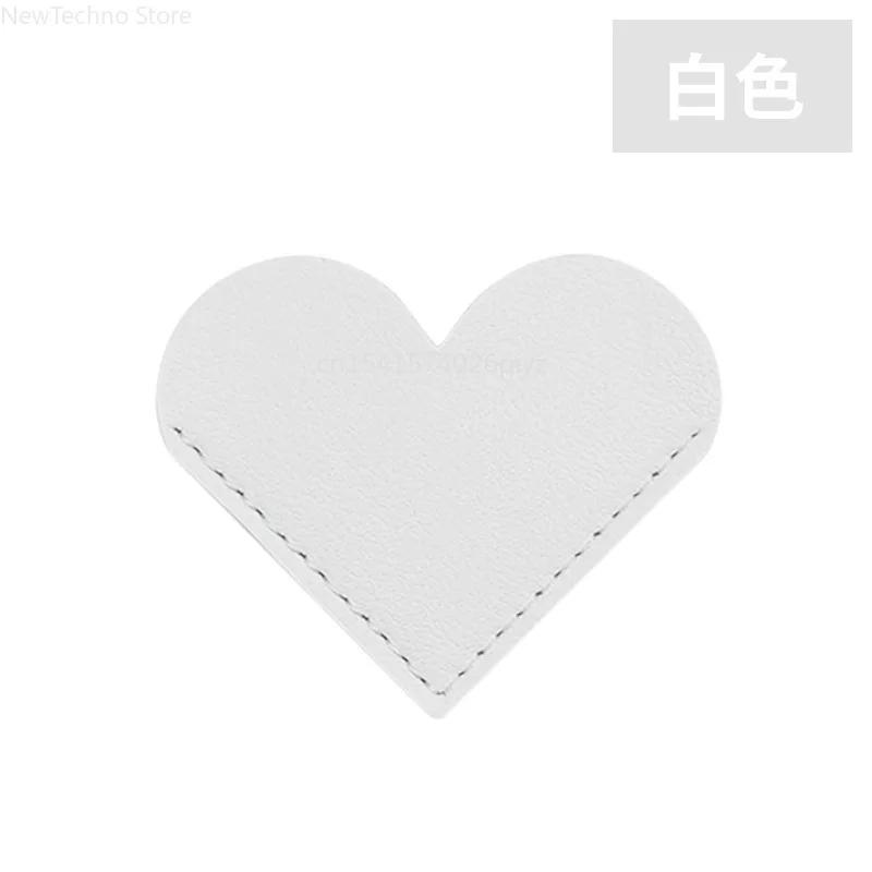 

Bookmarker for books Creative PU Leather Love Heart Reading Book mark Book Page Marker Stationery Supplies Student Bookmark Gift
