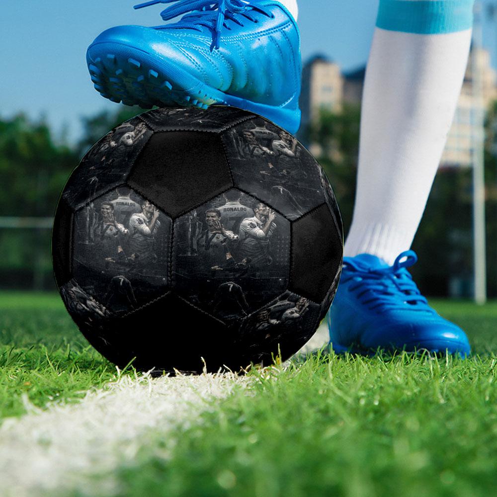 Pallone da Calcio Resistente da Allenamento Esterno Stampato Taglia 5