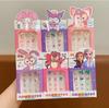 Sanrio Series Nail Stickers Children'S Exquisite Nail Stickers Cute Kulomie Melody Nail Stickers Children