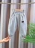Spring & Autumn Casual Pants for Kids, New 2025 Style, Ages 1-4
