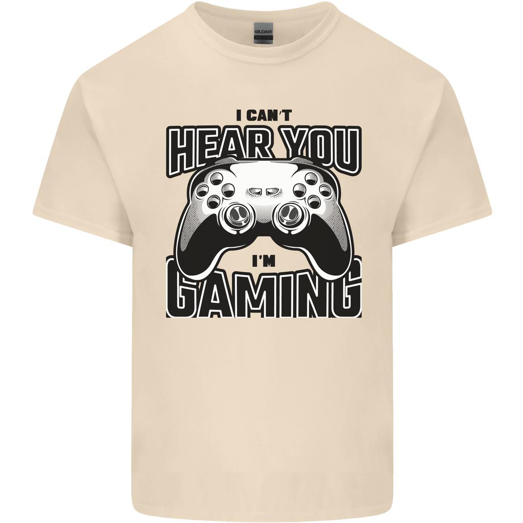 I Cant Hear You Im Gaming Funny Gamer Unisexs Light Cotton TShirt