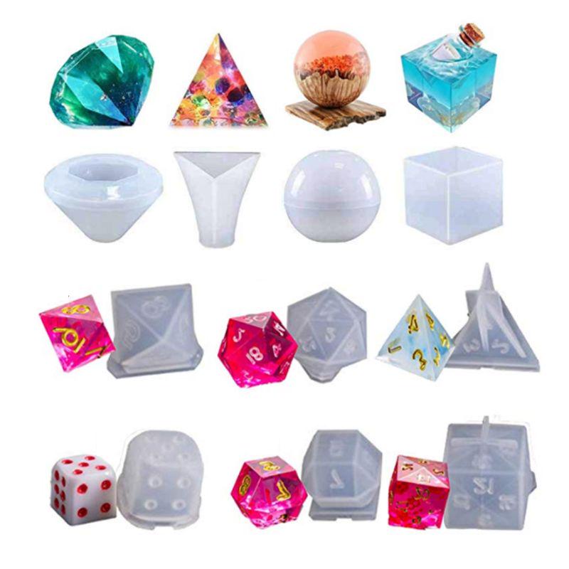 Würfel-Spiele Werkzeuge Herstellen DIY Epoxy Mold Casting Dice Silikon Resin Form Gießform Schimmel Harz Würfel Fillet Form Kit Multi-spec Digital Game-SilikonForm Würfel-Spiele Werkzeuge Herstellen DIY Epoxy Mold Casting Dice Silikon Resin Form Gießform Schimmel Harz Würfel Fillet Form Kit Multi-spec Digital Game-SilikonForm