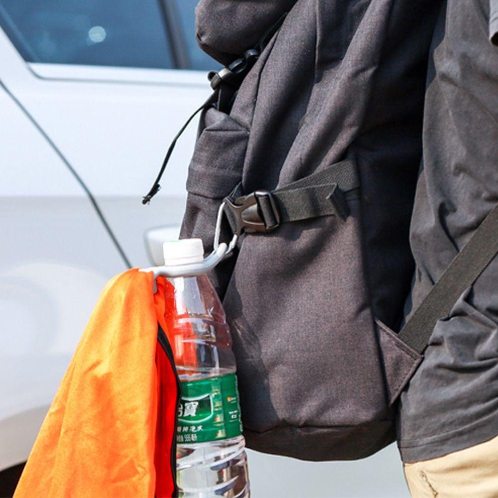 Food Grade Silicone Sports Kettle Buckle Carabiner Easy To Use    Outdoor Sports