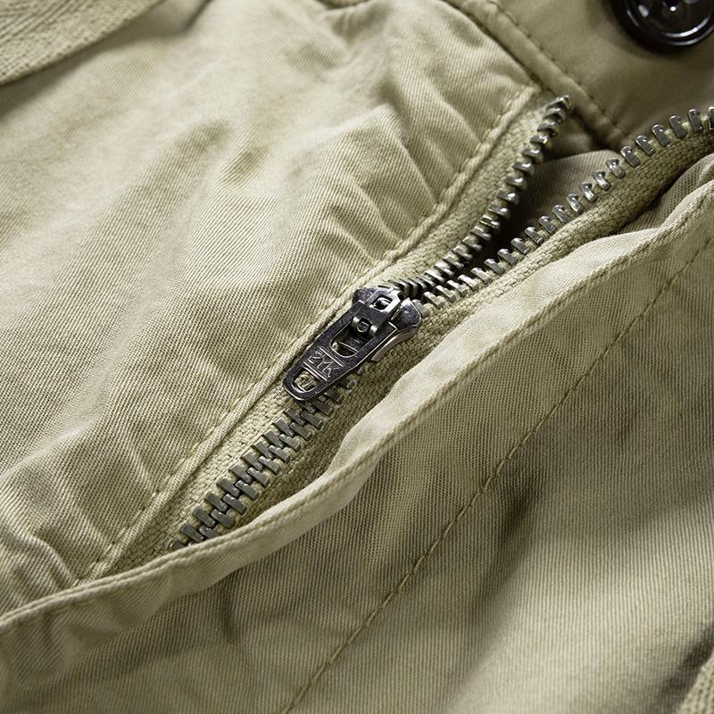 Pánské letní outdoorové pracovní šortky JAYSCE módní volné prodyšné kapesní capris ležérní mikroelastické pevné kalhoty cargo