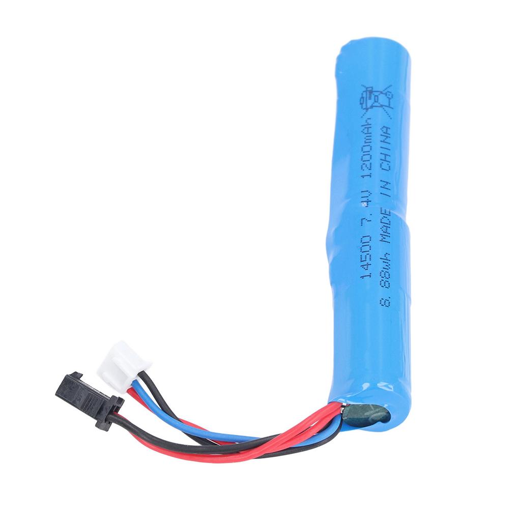 7.4V 1200mAh Lithium Battery 5C Lipo Battery with SM Black Plug RC Plane Boat Car Toy Spare Parts