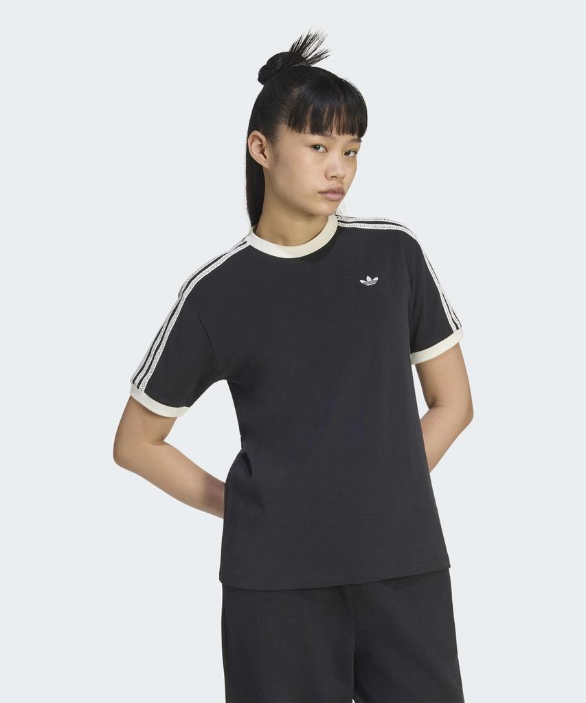 ADIDAS Summer Glow Advanced 3-Stripe Tee - Black / Ky8127