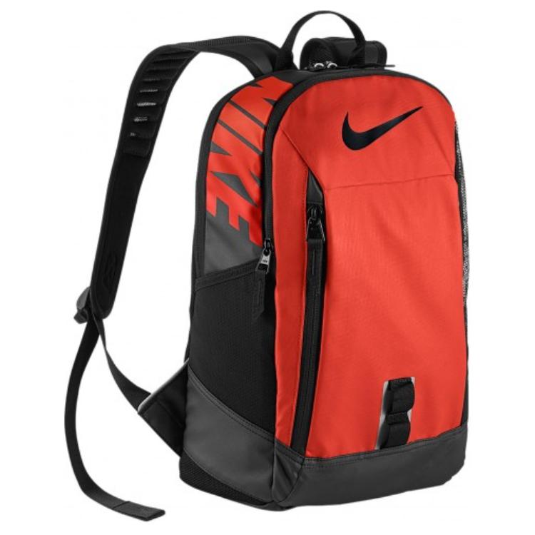 Nike Polyester Backpack Regular Unisex Red Casual BZ9805-331