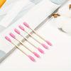Colorful Double Head Spiral Cotton Swabs, Ear Picking Cotton Swabs, Makeup Remover Sanitary Swabs For Daily Care & Cleaning