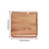Acaciahout Koffiedienblad Voedsel CupTrays Decoratief Houten Dienblad Dessert Snoep Bamboe Dienblad Gongfu Theedienblad