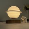 Unique Luminous Office Furniture Decoration Magnetic Levitating Floating LED Jupiter Mars Saturn Moon Reading Light Table Lamp