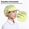 New Cotton Dust Proof Cap Lightweight Solid Color Mesh Cap Work Headband Canteen Catering