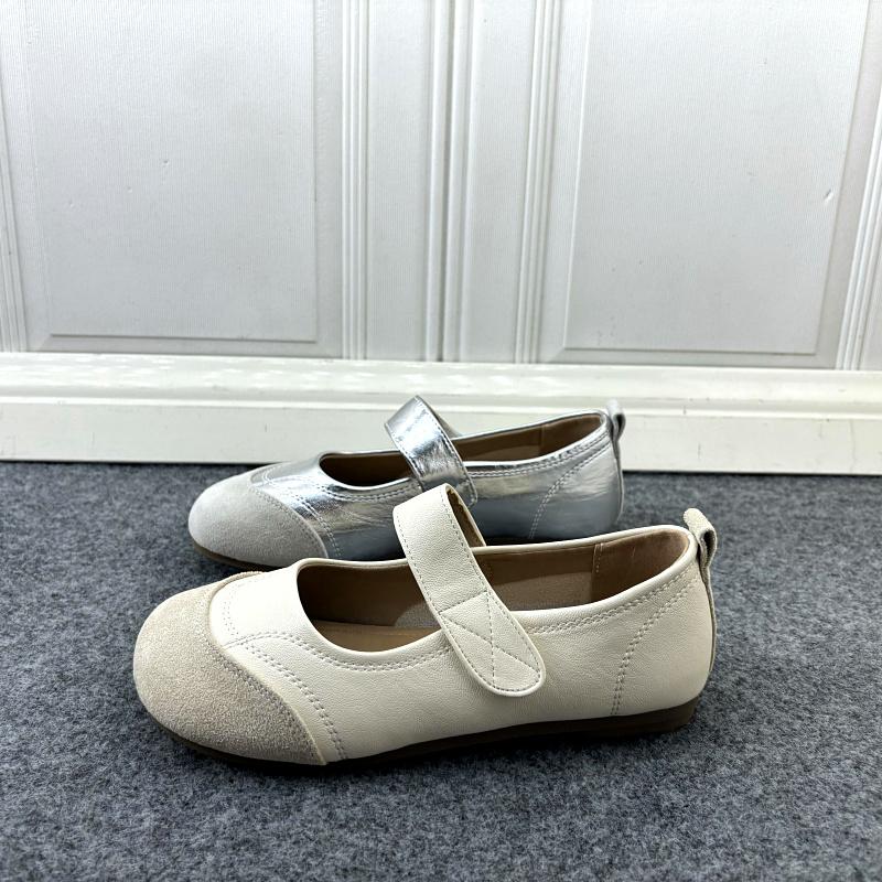 Fashion Retro Woman Shoes Female Footwear Soft All-Match Dress Summer New Comfortable Spring Flat Mary Janes Retro Woman Shoes All-Match