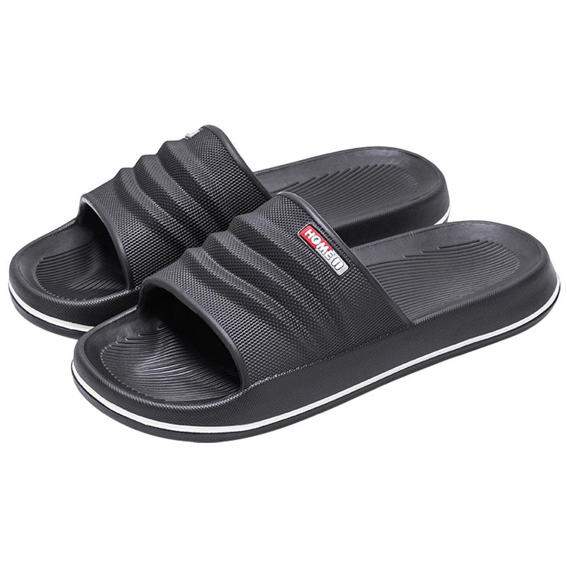 EVA Women Home Slippers Summer Flat Beach Slides Fashion Comfortable Non-slip Slippers Breathable Lightweight Men Bathroom Slippers