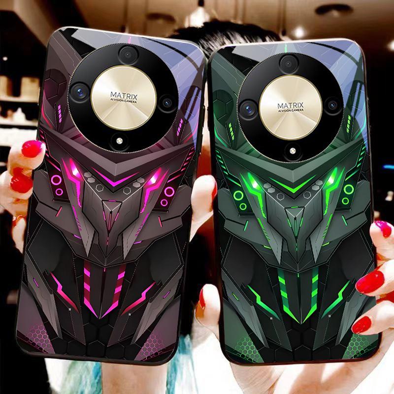 Kreatives Mech Für Honor Magic 6 50 70 90 Lite X7b 200 Pro Nova 10 Nova 5T X6 P30 Pura 70 Ultra Gehärtetes Glas Handyhülle