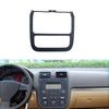 Ruili144 For Jetta Golf MK5 MK6 2011 1KD 858 069 Car Automatic CD Panel Surround Radio Black Cover Trim Air Conditioning Panel
