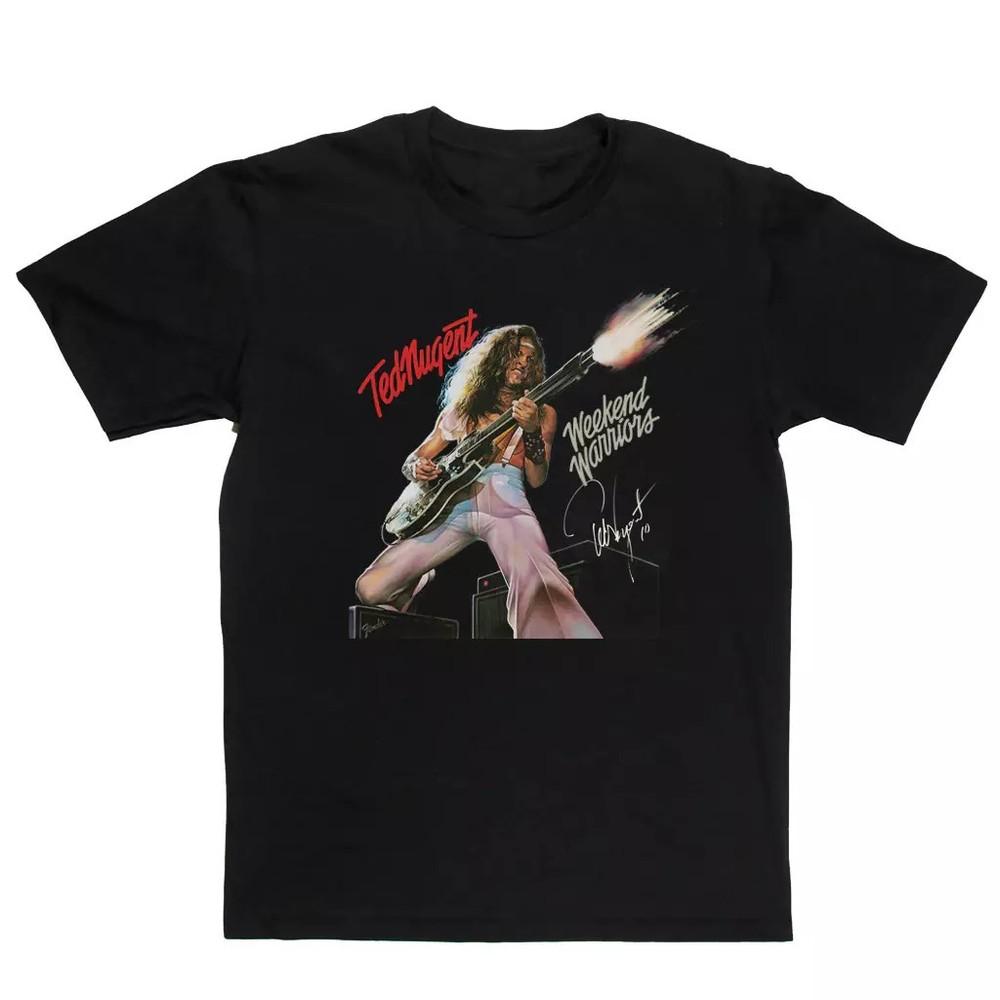 Ted Nugent Weekend Warriors All size Unisex Men Women short sleeve T-Shirt Unisex T-Shirt XXL