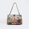Embroidery sequined shoulder bag summer new niche woven straw bag high-end large-capacity armpit bag