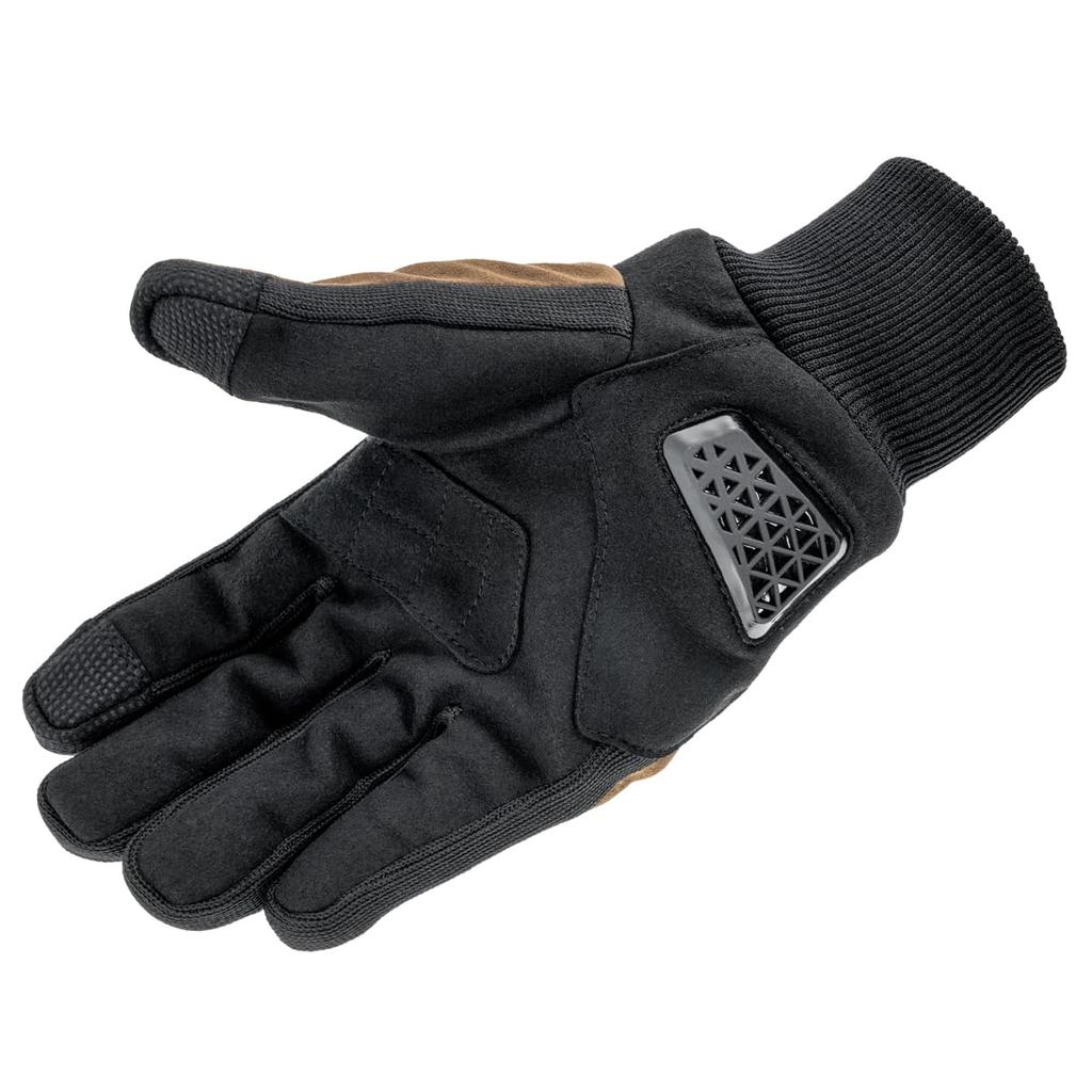 Komine Motorcycle Gloves Urban Protect Windproof XL GK-858 Gloves, Brown,