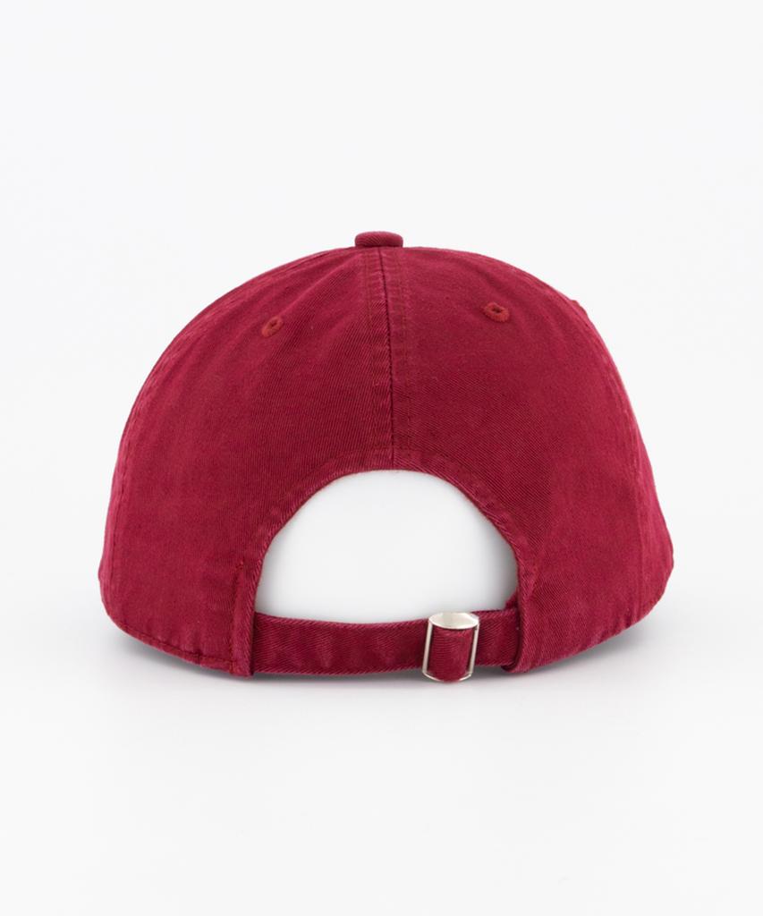 ANNOT A.N.T Symbol Washed Cap Burgundy
