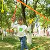 Random Color Outdoor Play Kit Hang Indoor Playground Monkey Swing Bars  Sensory Training Device