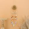 Simple Stylish Indoor Decor: Raw Stone Sun Catcher Wind Chime Pendant T109