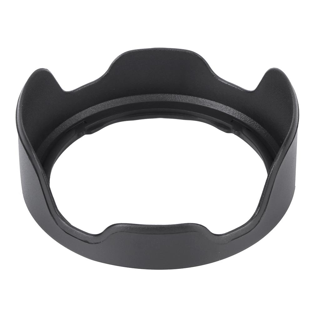 LHDC60 Plastic Black Camera Mount Lens Hood for Canon PowerShot SX30 SX20 SX10 IS SX1 Lens