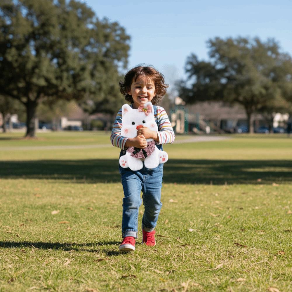 4 Sizes Available White Terrier Doll Sitting Posture Kawaii Plush Toy  Valentine's Day Gift