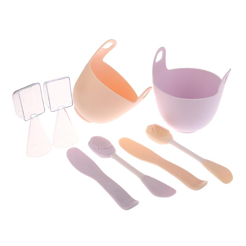 Face Mask Mixing Bowl Set, 4 In 1 Diy Facemask Mixing Tool Kit Brushes