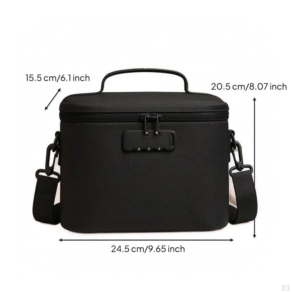 Insulated Meal Carrier Thermal with Shoulder Strap Portable for Office Workers,