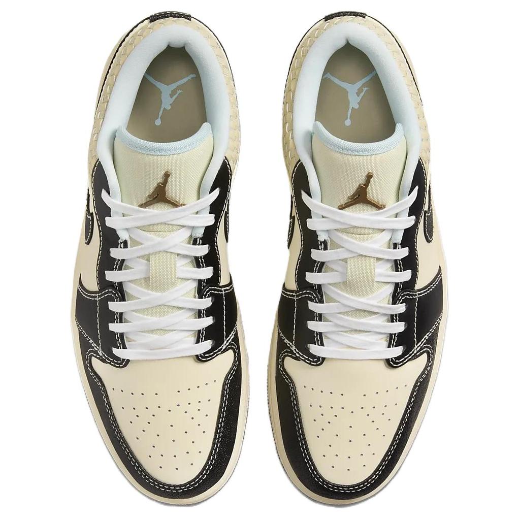 Jordan 1 Low Se Coconut Milk Black Muslin HQ3437-101