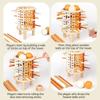 Baby Sensory Fine Motor Skills Toy Sticks Counting Toy Educational Montessori Board Game for 3+ Years Old with Sticks Dice