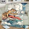 "ONE PIECE" Printed Warm Blanket Flannel for Sofas, Beds, Chairs and Picnics