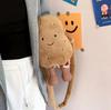 Cute Potato Bag Ins Cartoon Small Potato Fluffy Messenger Bag Girl Student Creative Versatile Small Backpack