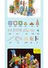 Digefei Magnetic Building Blocks: Educational Diamond Drill, Roller Ball Track, Colorful Lights, Strong Magnet, Pipe & Surface Sheets.