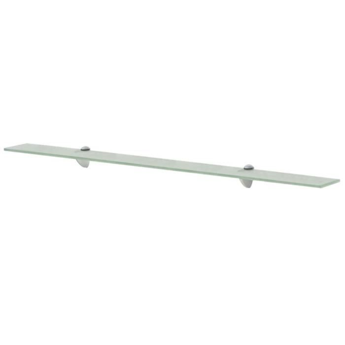 VidaXL Étagère murale en verre 100 x 10 cm 8 mm