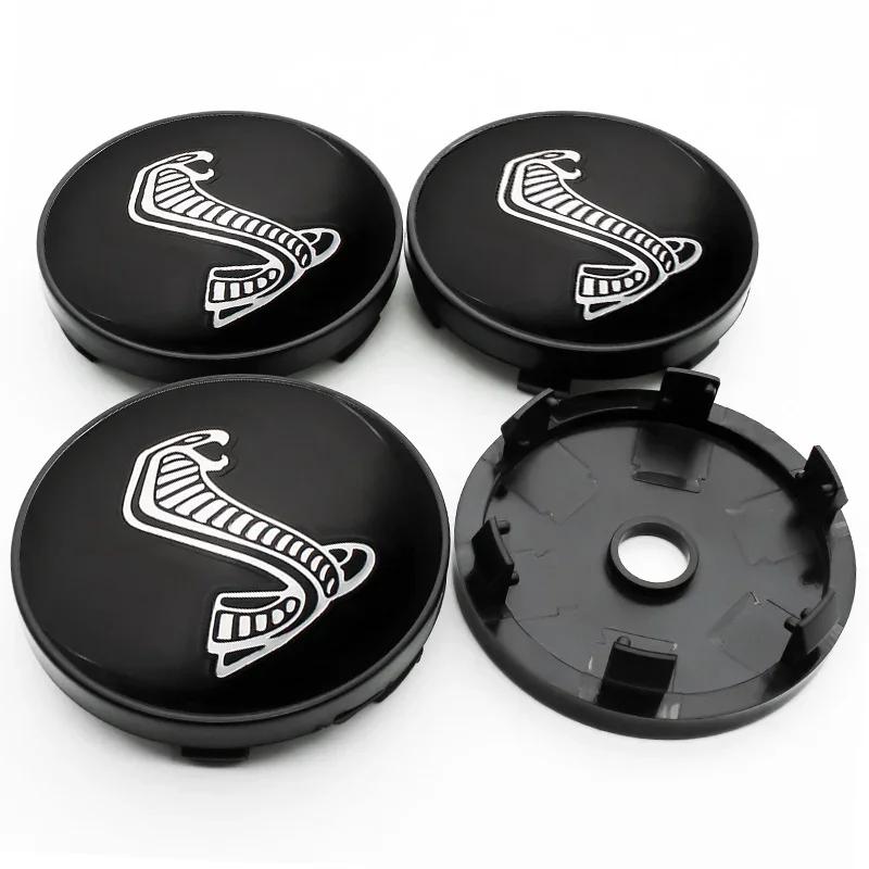 4pcs 60mm Car Styling Wheel Hub Center Caps Rim Cover Badge Emblem For Ford ST Focus Fiesta Ranger Mondeo Kuga Mustang Transit