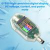 ABS DT550 DC Power Meter DC5.5*2.5 Barrel Port High Precision Chip DC Current Detector Compact Mini Size