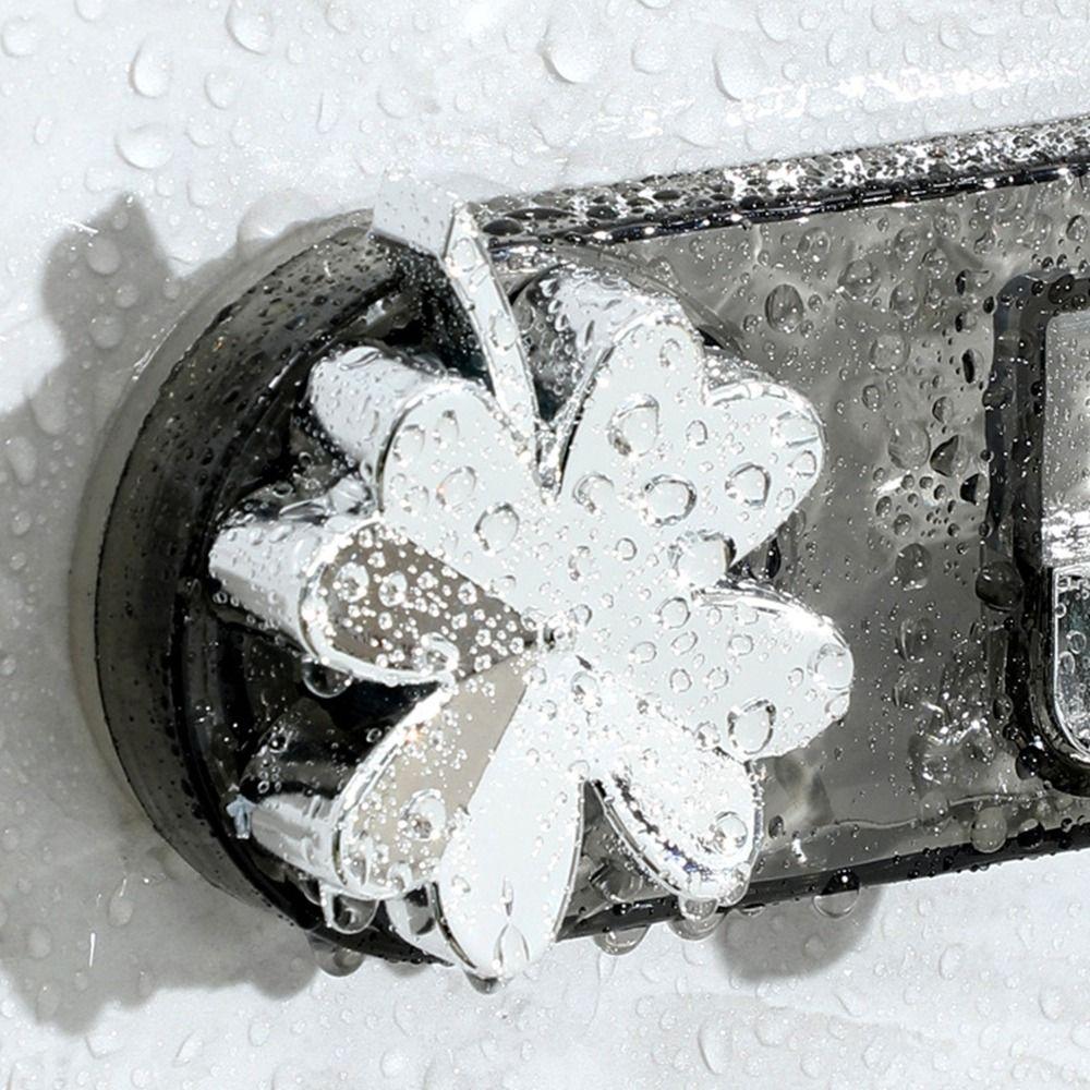 Plastic Strong Suction Cup Hooks Transparent Clothes Coat Hooks Utensils Storage Row Hook  for Home