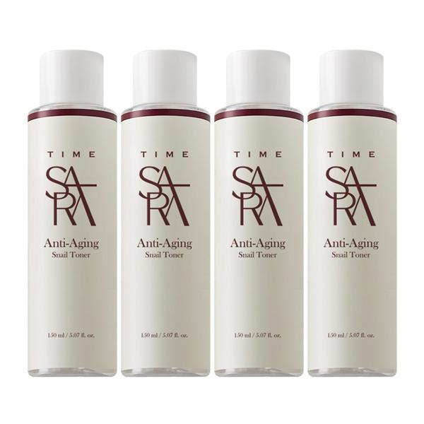 TIME SARA Anti-Aging Snail Toner 150ml x 4